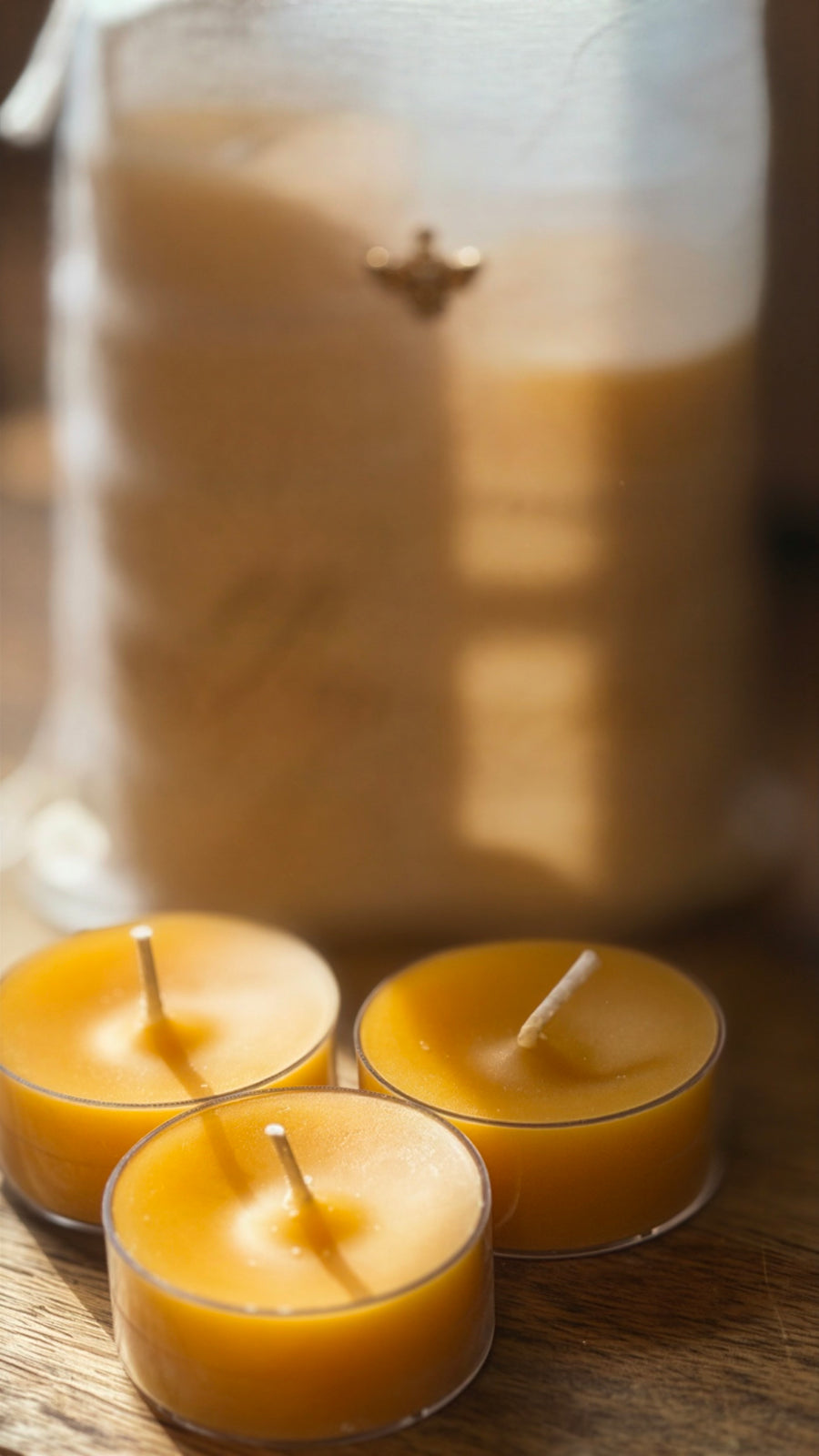 Beeswax Tealights