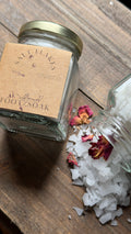 Magnesium Foot Soak with organic rose petals